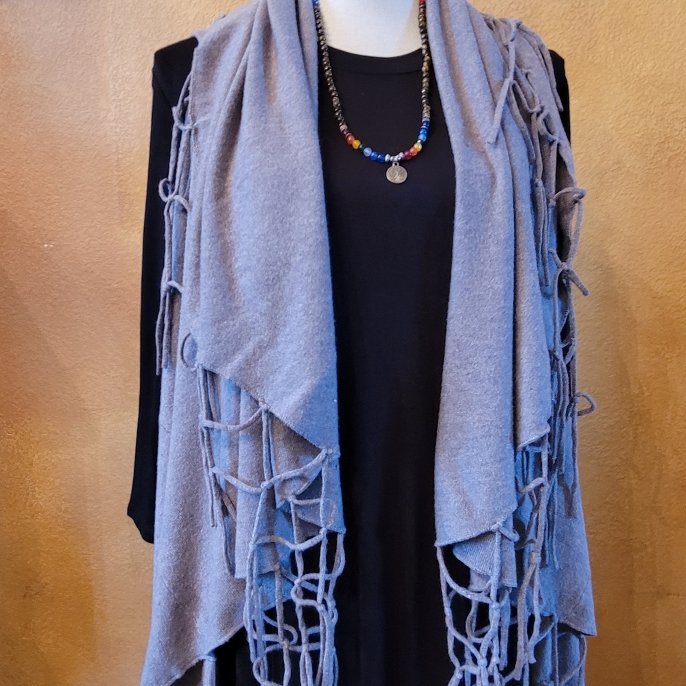 Knotted Shawl One Size - image 4